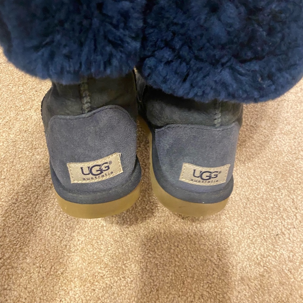 UGG Navy Shearling Boot - image 1